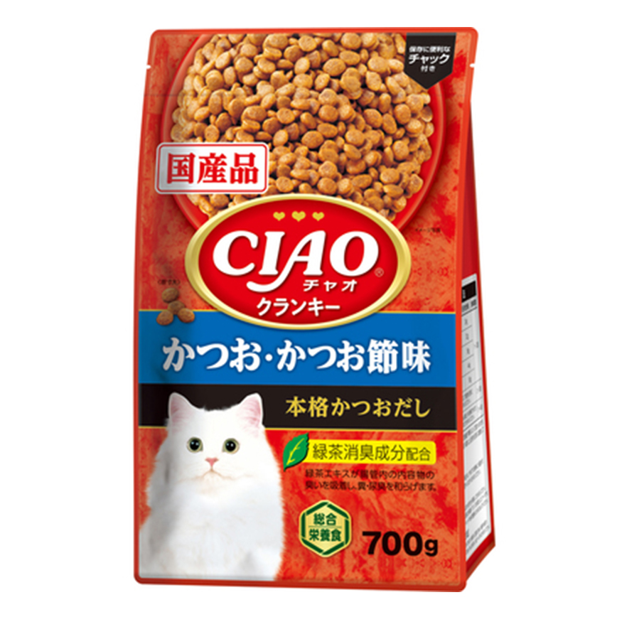 CIAO 貓糧 鰹魚及鰹魚片味 700g (P-455)