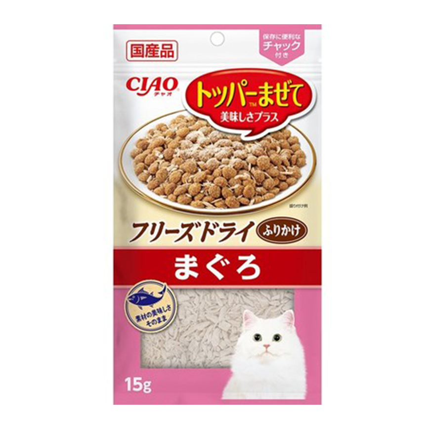 CIAO 貓零食 凍乾肉鬆 吞拿魚 15g (CS-231) 圖 1