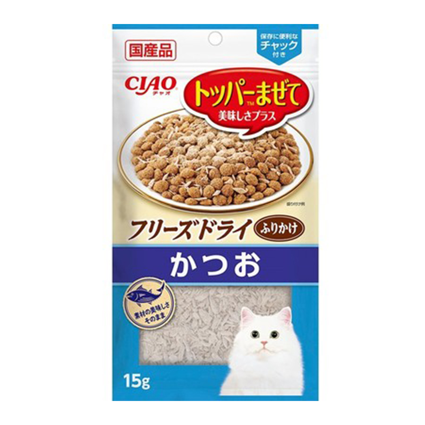 CIAO 貓零食 凍乾肉鬆 鰹魚 15g (CS-232) 圖 1