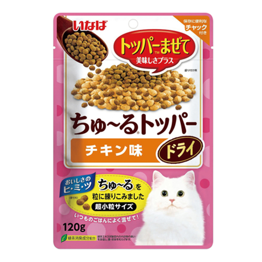 CIAO 貓零食 超小粒混合貓糧 雞肉味 120g (P-473)