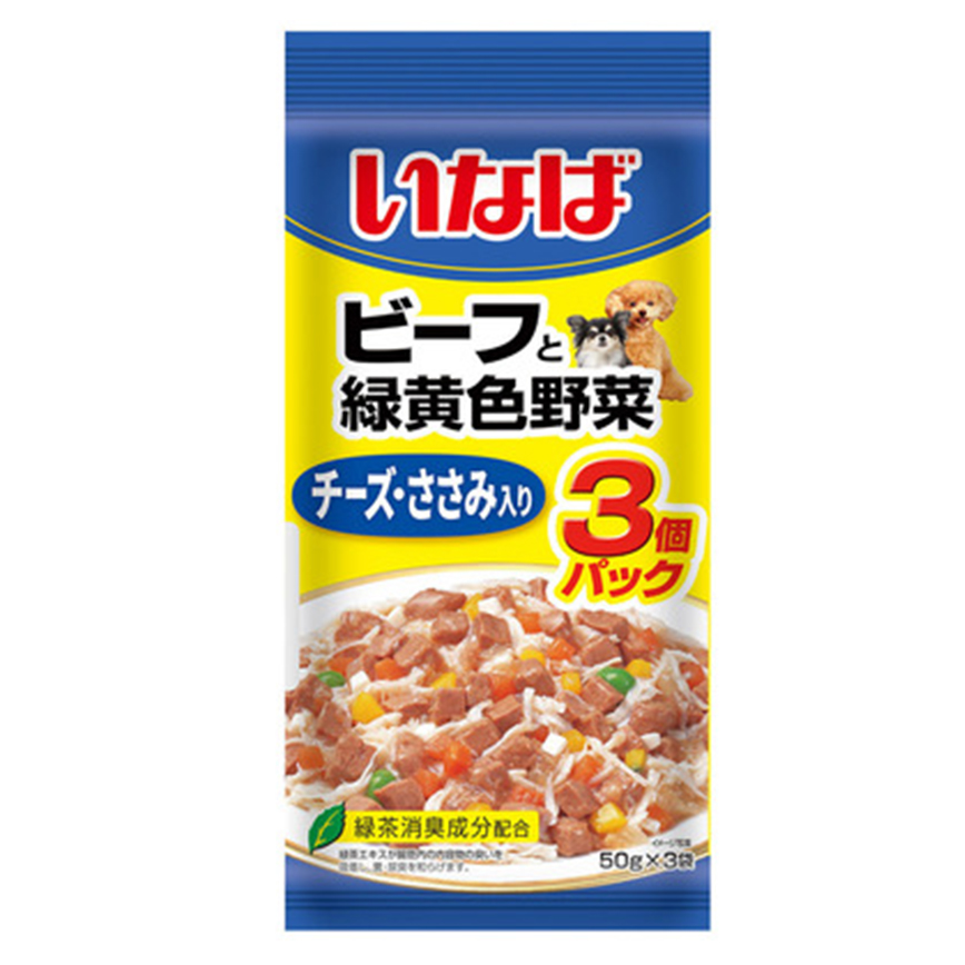CIAO 狗零食 日本INABA 新產品 50g×3袋 (QDR-114) 圖 1