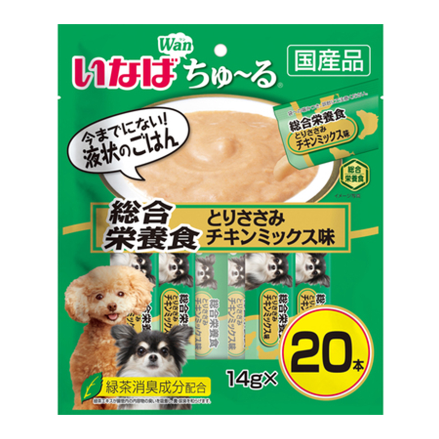 CIAO 狗肉泥 日本INABA 新產品 14g×20本 (DS-121) 圖 1