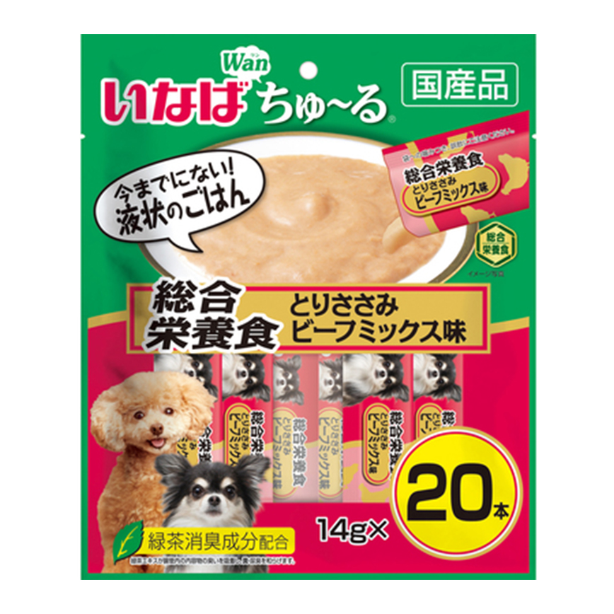 CIAO 狗肉泥 日本INABA 新產品 14g×20本 (DS-122) 圖 1