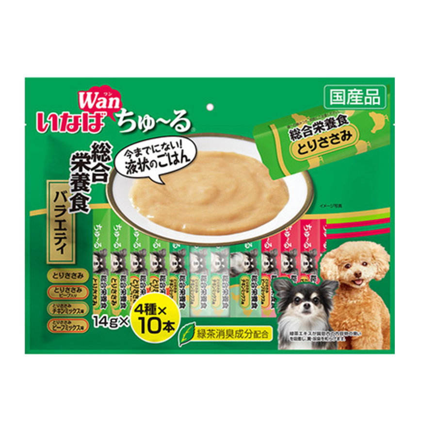 CIAO 狗肉泥 日本INABA 新產品 14g×40本 (DS-163) 圖 1