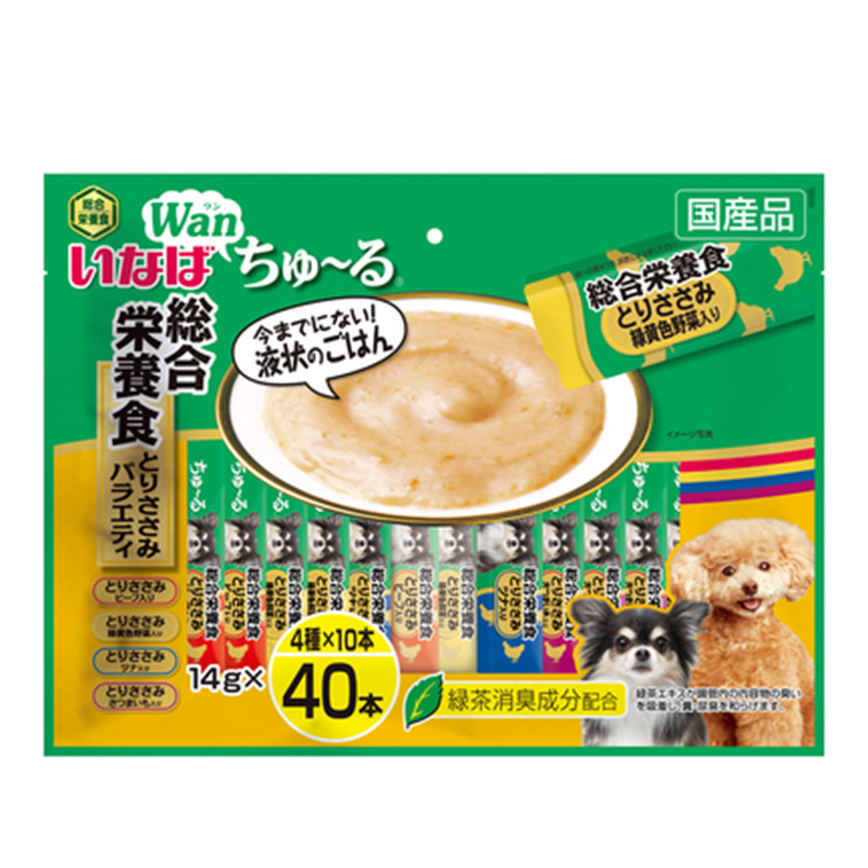 CIAO 狗肉泥 日本INABA 新產品 14g×40本 (DS-164) 圖 1