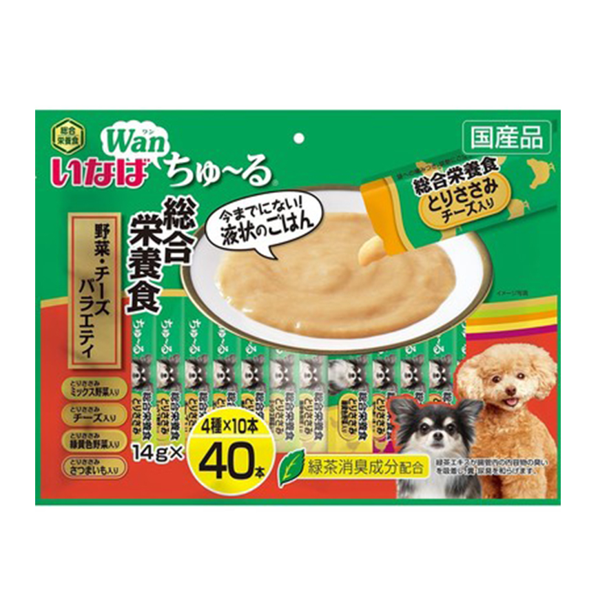 CIAO 狗肉泥 日本INABA 新產品 14g×40本 (DS-156) 圖 1