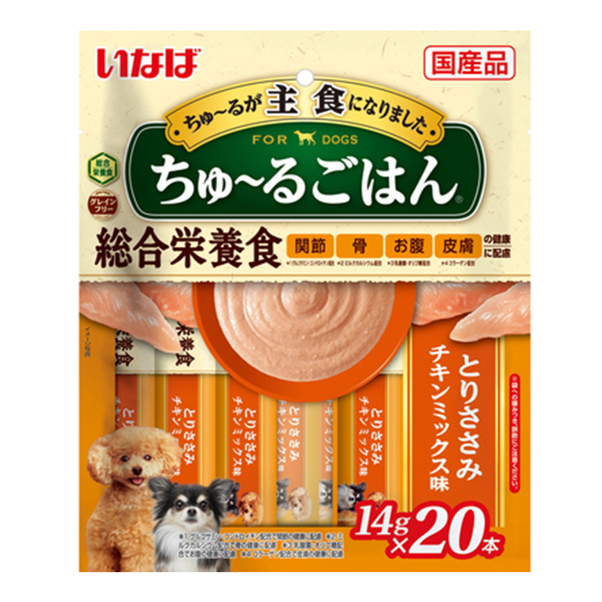 CIAO 狗肉泥 日本INABA 新產品 14g×20本 (DS-251) 圖 1