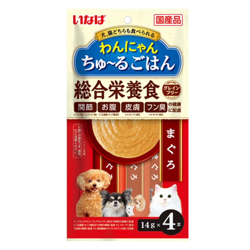 CIAO 狗肉泥 日本INABA 新產品 14g×4本 (WN-01) 圖 1