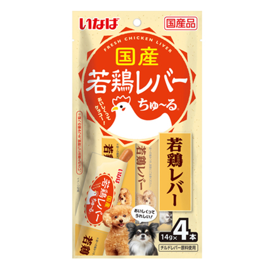 CIAO 狗零食 日本INABA 新產品 14g×4本 (DS-431) 圖 1