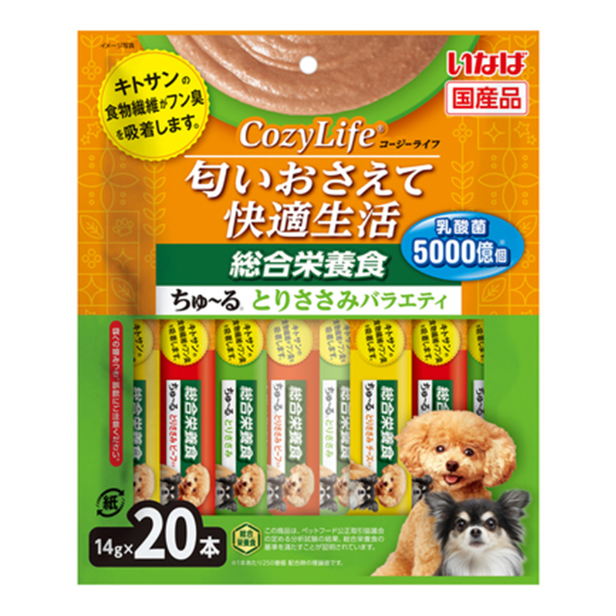 CIAO 狗零食 日本INABA 新產品 14g×20本 (DS-384) 圖 1