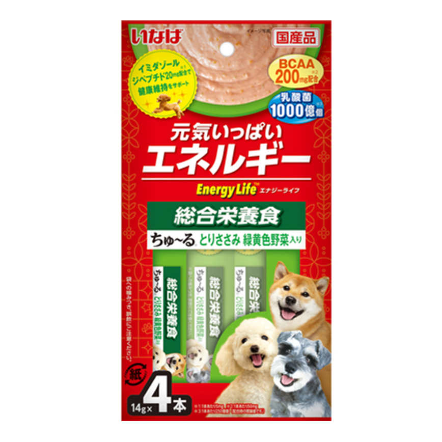 CIAO 狗肉泥 日本INABA 新產品 14g×4本 (DS-380) 圖 1