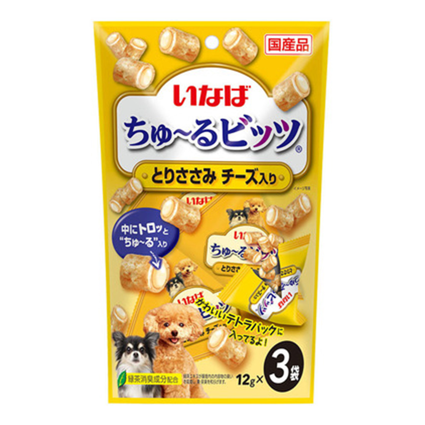 CIAO 狗零食 日本INABA 新產品 12g×3袋 (DS-327) 圖 1