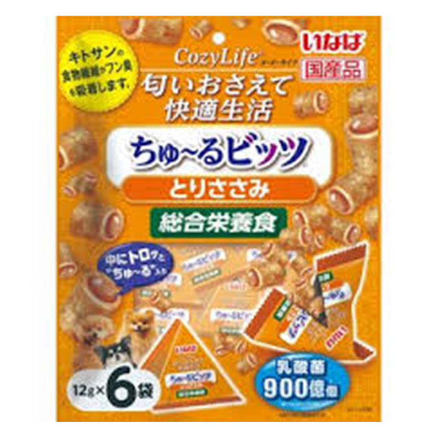 CIAO 狗零食 日本INABA 新產品 12g×6袋 (DS-394) 圖 1