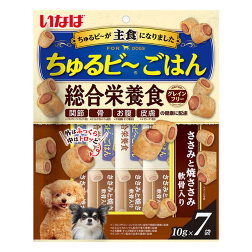CIAO 狗零食 日本INABA 新產品 10g×7袋 (QDS-159) 圖 1