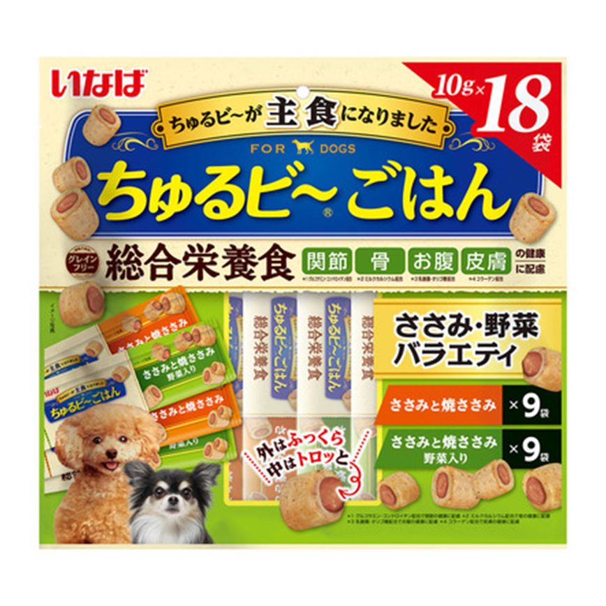 CIAO 狗零食 日本INABA 新產品 10g×18袋 (QDS-171) 圖 1