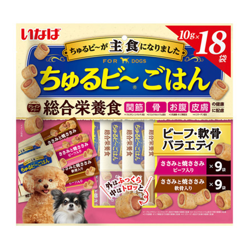 CIAO 狗零食 日本INABA 新產品 10g×18袋 (QDS-172) 圖 1