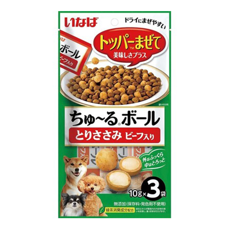 CIAO 狗零食 日本INABA 新產品 10g×3袋 (QDS-224) 圖 1