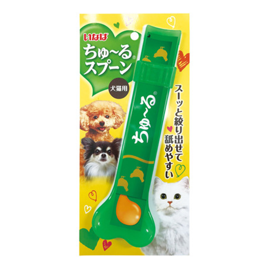 CIAO 貓犬用品 肉泥餵食棒 綠色 1支 (SP-05) 圖 1