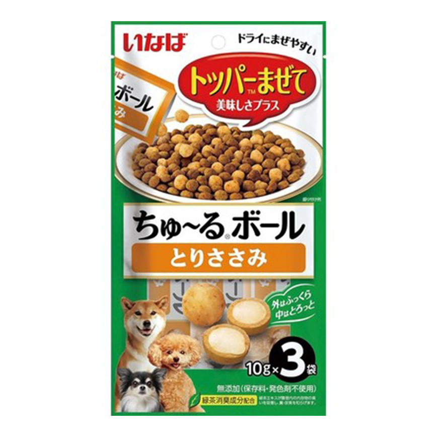 CIAO 狗零食 日本INABA 新產品 10g×3袋 (QDS-221) 圖 1