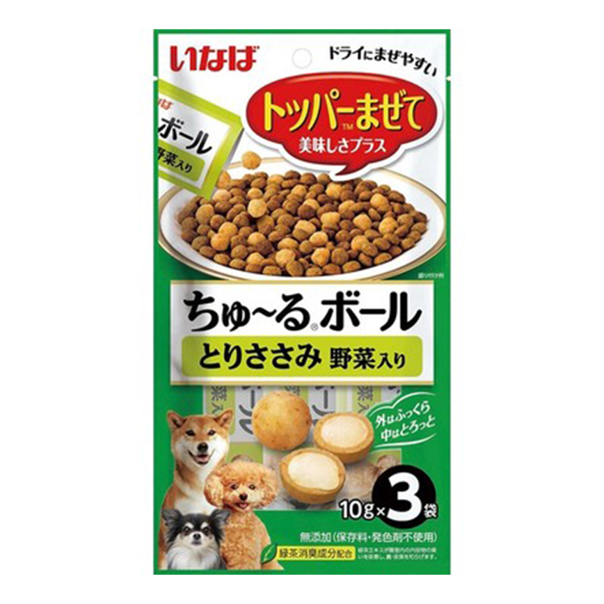 CIAO 狗零食 日本INABA 新產品 10g×3袋 (QDS-222) 圖 1