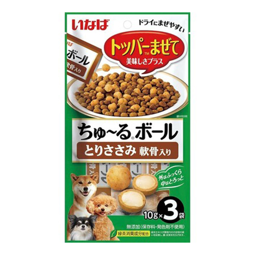 CIAO 狗零食 日本INABA 新產品 10g×3袋 (QDS-223) 圖 1