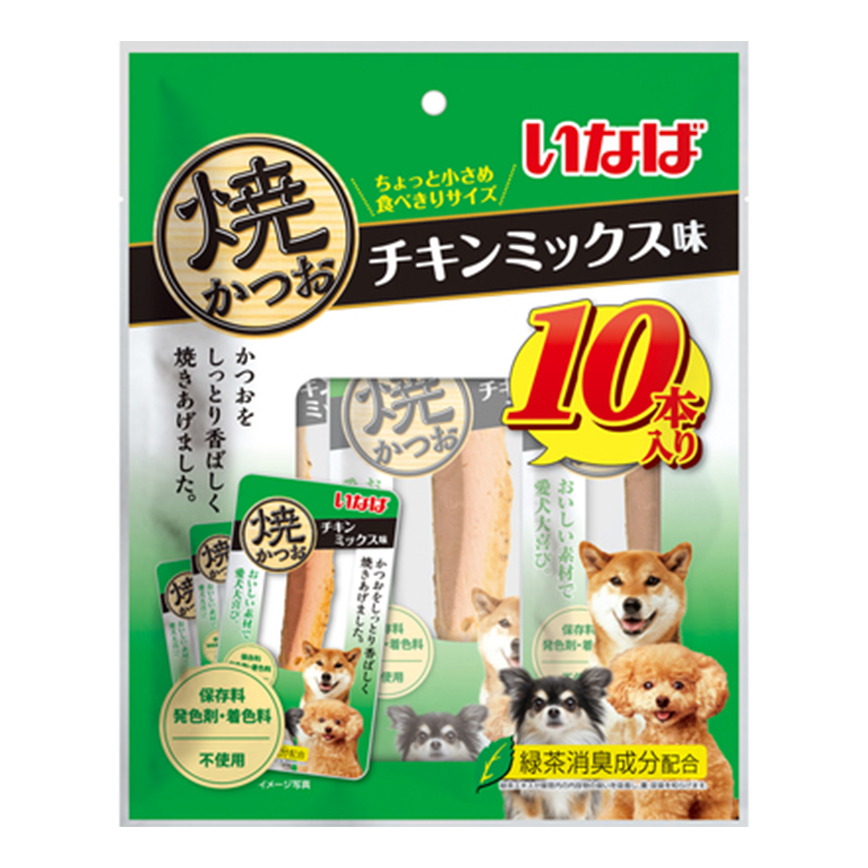 CIAO 狗零食 日本INABA 新產品 10本 (QDS-54)