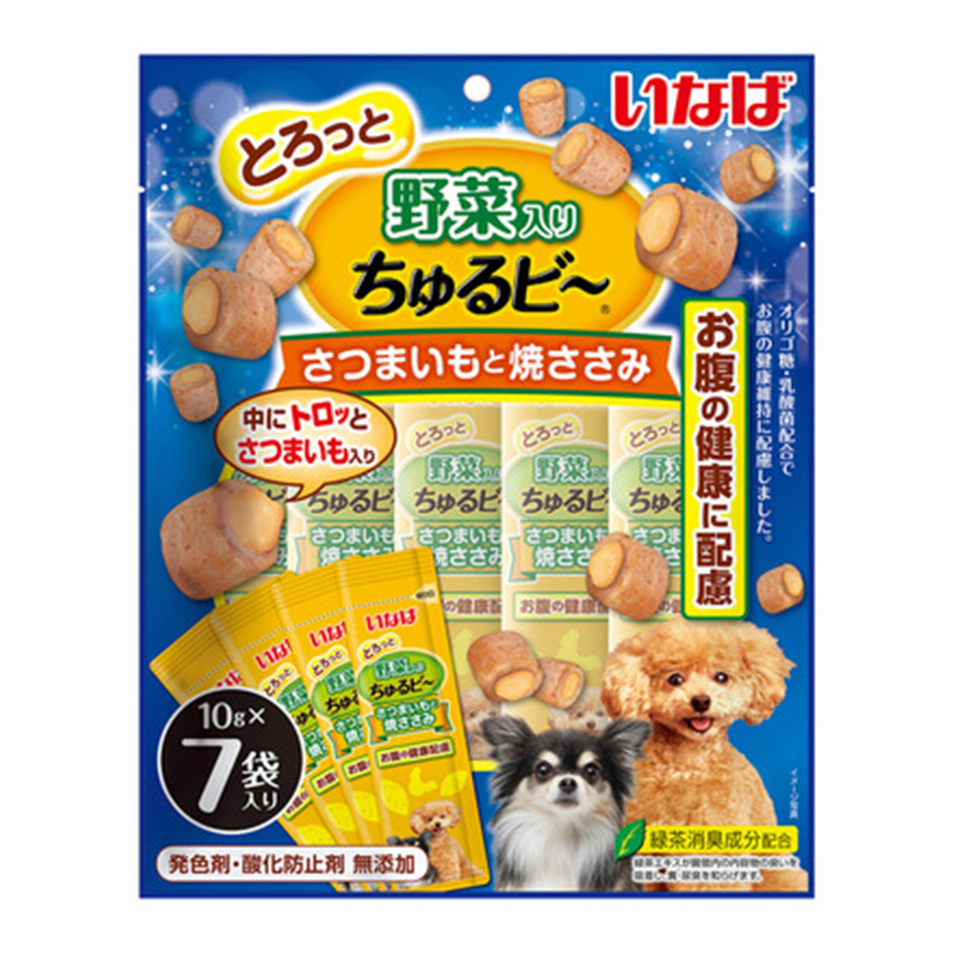 CIAO 狗零食 日本INABA 新產品 10g×7袋 (QDS-114)