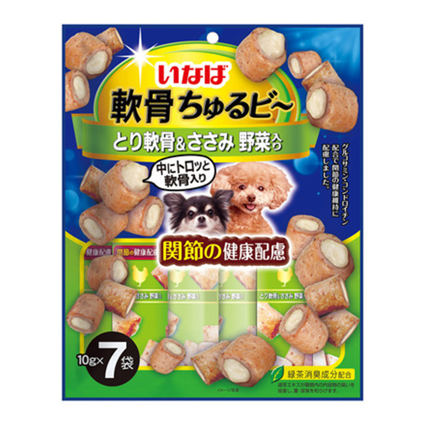 CIAO 狗零食 日本INABA 新產品 10g×7袋 (QDS-117)