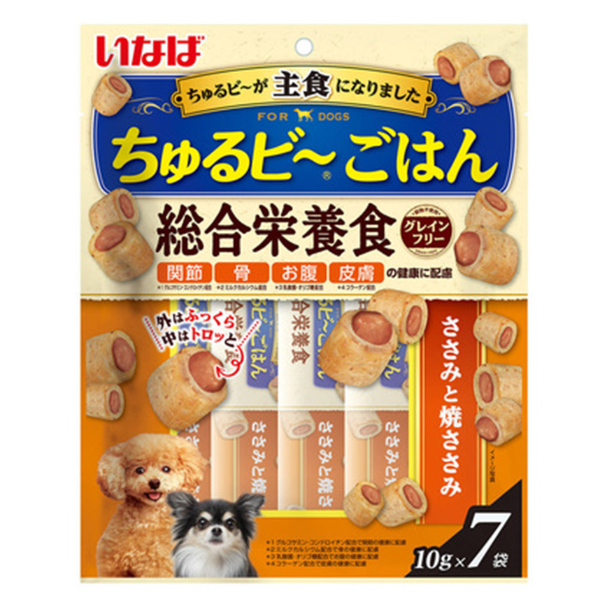 CIAO 狗零食 日本INABA 新產品 10g×7袋 (QDS-157)