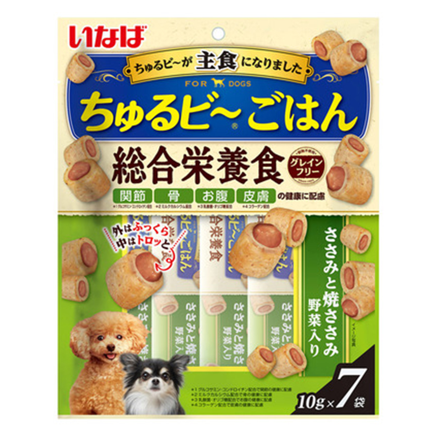 CIAO 狗零食 日本INABA 新產品 10g×7袋 (QDS-158)