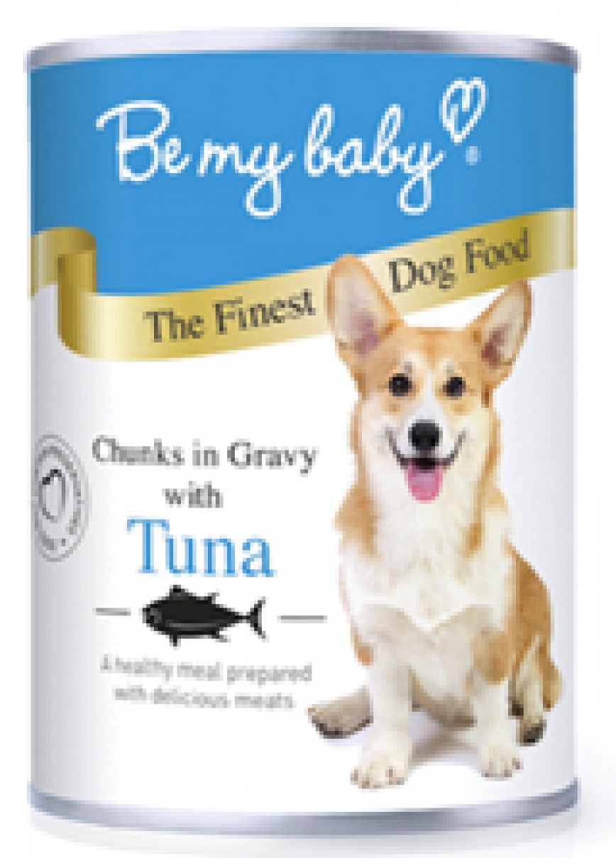 Be my baby 罐裝狗濕糧 汁煮吞拿魚 Tuna 370g (停售)