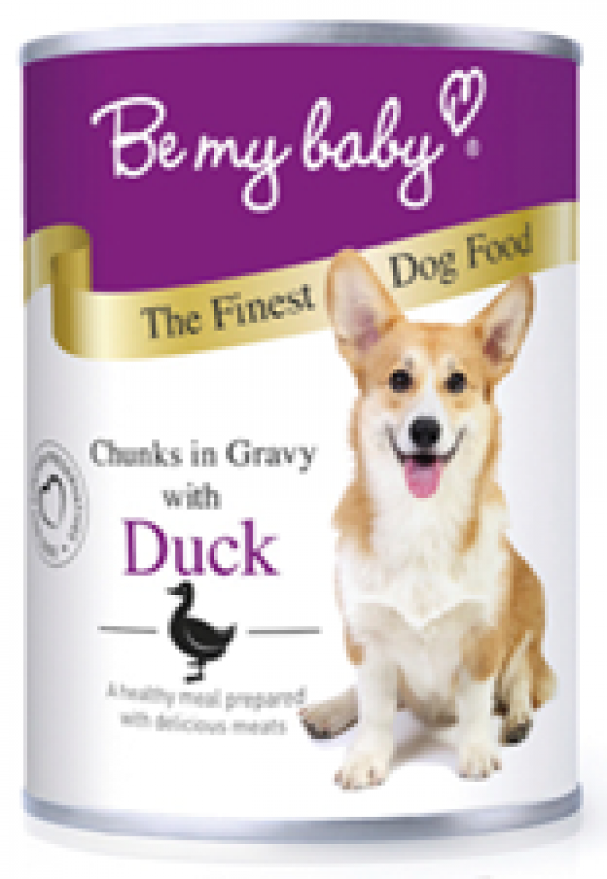 Be my baby 罐裝狗濕糧 汁煮鴨肉 Duck 370g (停售)