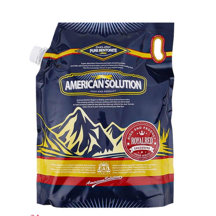 American Solution Royal Red 皇家紅 多貓除臭 礦物貓砂 6.35kg (試用優惠)