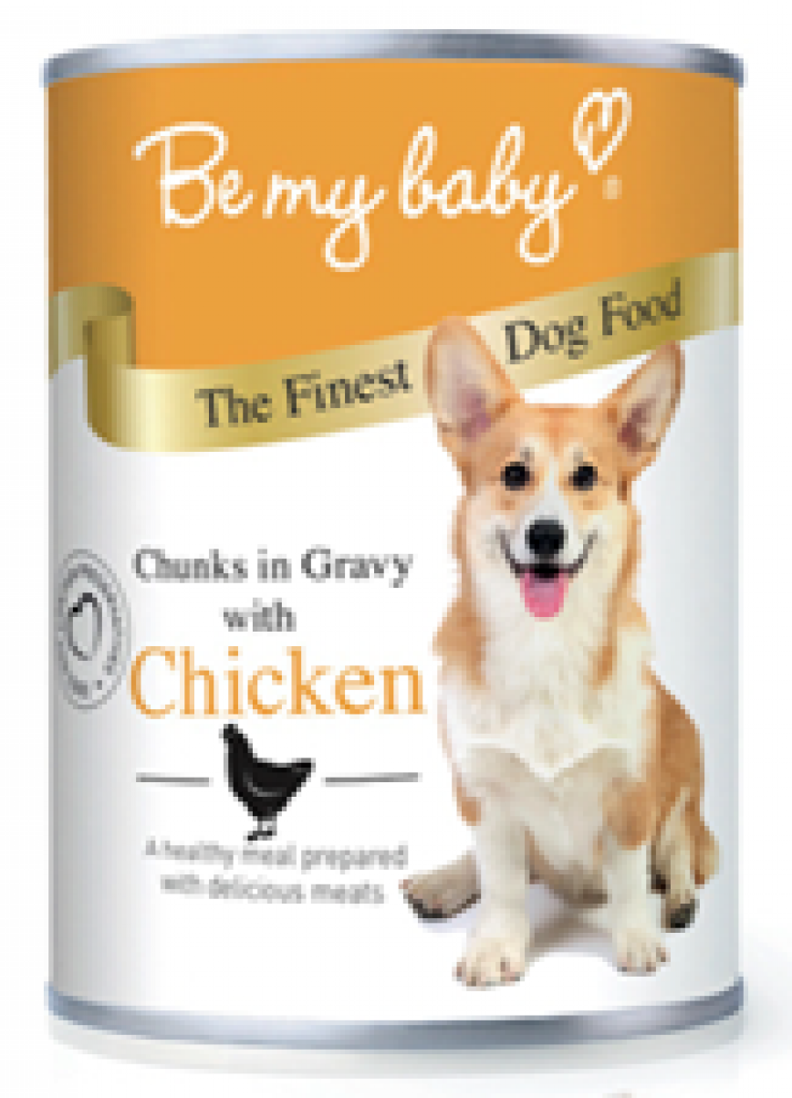 Be my baby 罐裝狗濕糧 汁煮雞肉 Chicken 370g (停售)