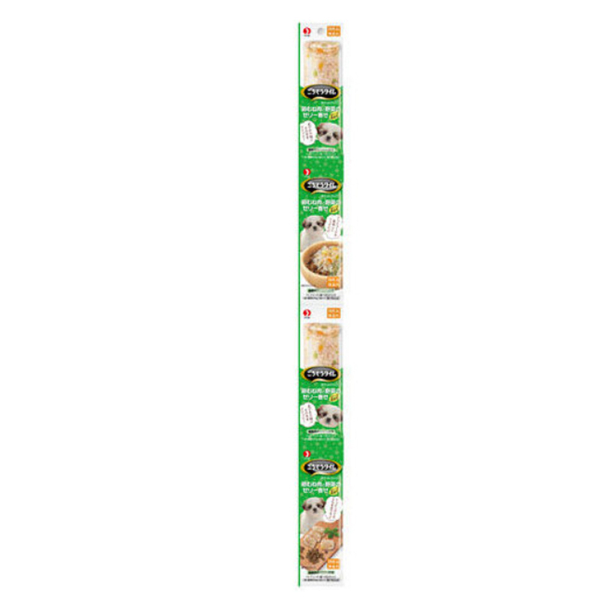 日本Petline 狗零食 [御馳走時間] 雞胸肉+野菜果凍 牛肉味 25gx4P (PL-GPP60) 