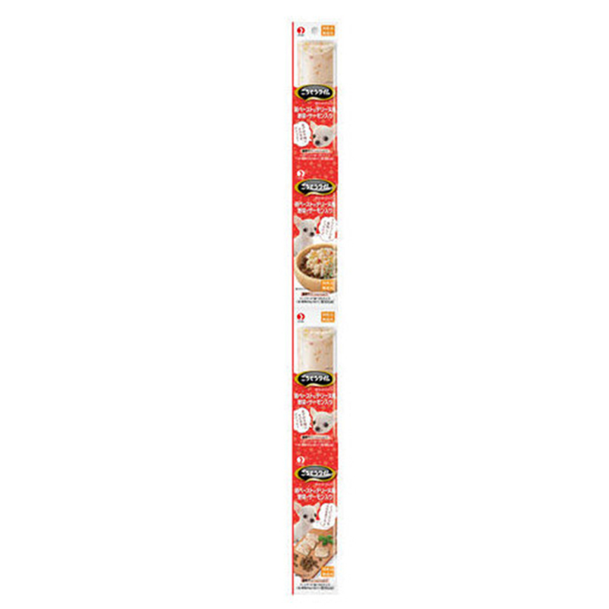 日本Petline 狗零食 [御馳走時間] 雞肉醬+野菜+三文魚 法式醬糜 25gx4P (PL-GPP61) 