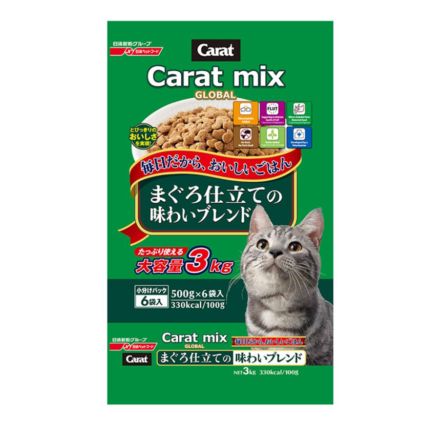 Petline Caratmix 貓糧 吞拿魚味 3kg (NCG748)  