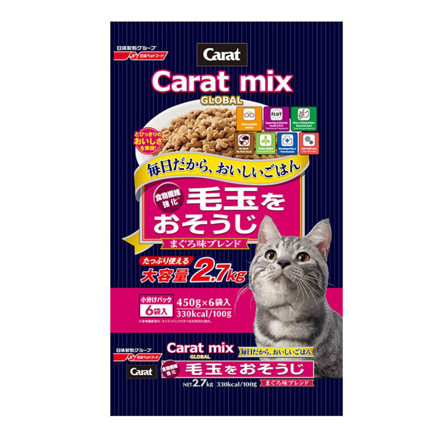 Petline Caratmix 貓糧 化毛球 2.7kg (NCG749)  