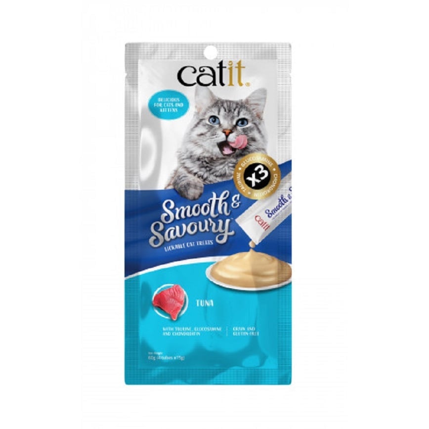 Catit Smooth & Savoury 肉泥條 吞拿魚 60g (15g x 4) (44403)