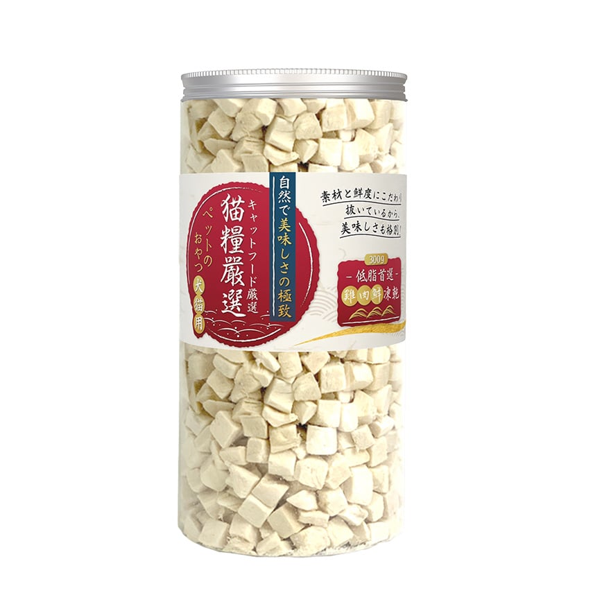貓糧嚴選 雞肉鮮凍乾 低脂首選 300g (貓犬用)