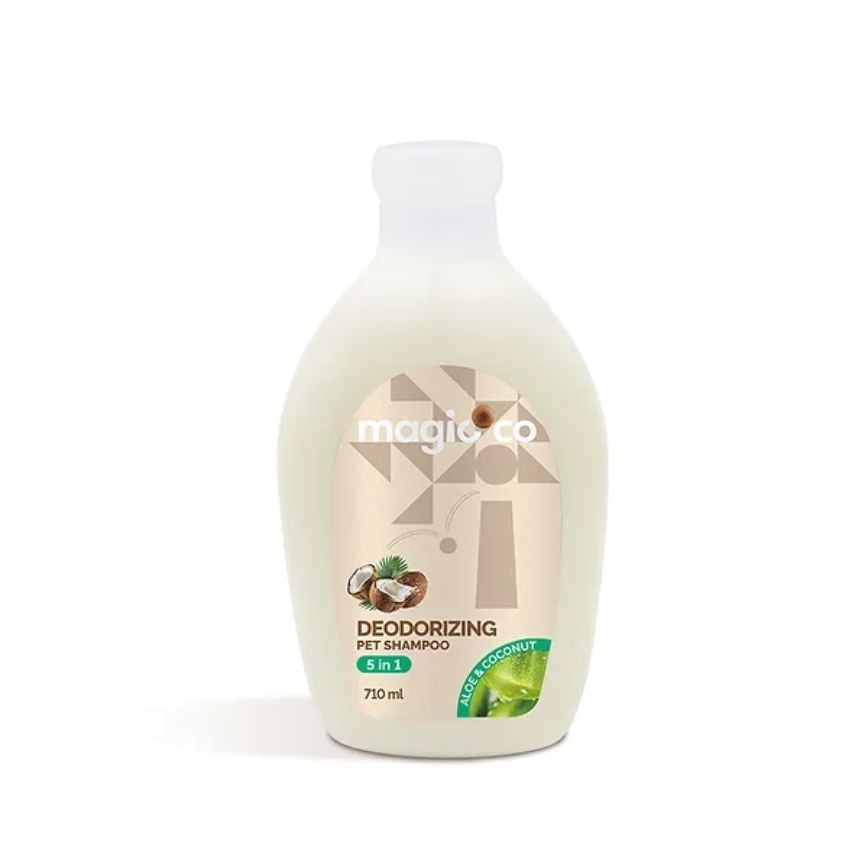 Magicoco 透明質酸潔毛露 Deodorizing Pet Shampoo 5 in 1 (貓犬通用) 710ml