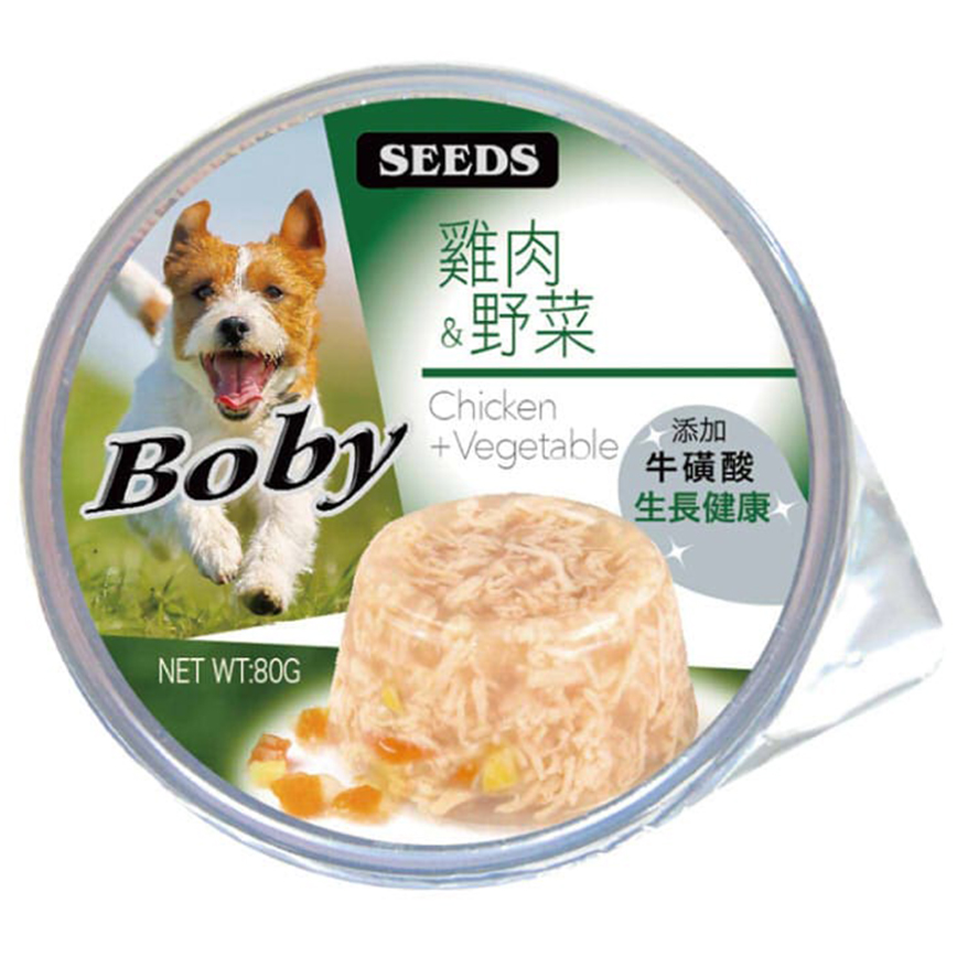 SEEDS 狗餐盒 雞肉+野菜 80g (boby03)