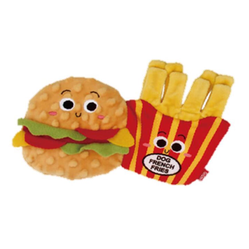 GiGwi Foody Friendz 漢堡/薯條 (6963)