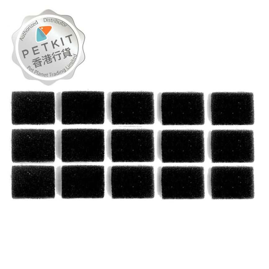 PETKIT Eversweet無線水泵專⽤濾棉 15片裝 (pkw4ss)