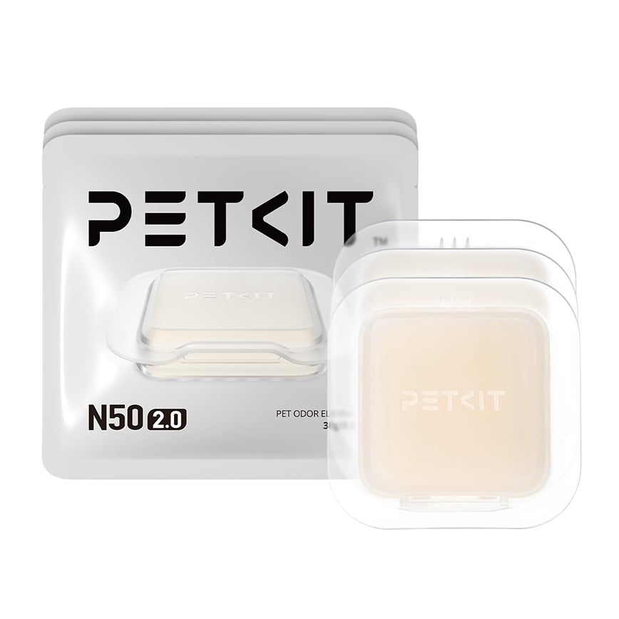 PETKIT Pura Max 智能自動貓砂盆 貓廁所專用2.0 N50除臭方塊 (一盒3個) (pkt4a-N50) 新款 圖 1