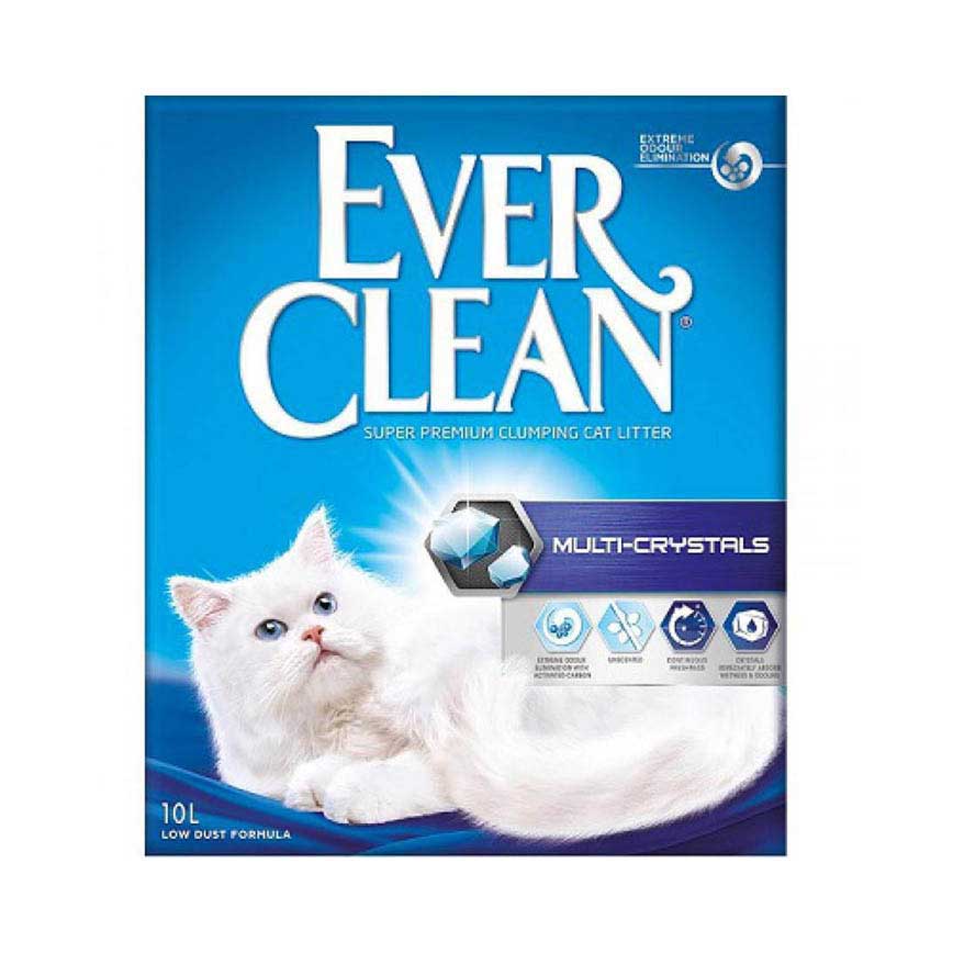 Ever Clean 美國 礦物貓砂 藍鑽 水晶結塊貓砂 10L (MC10L)