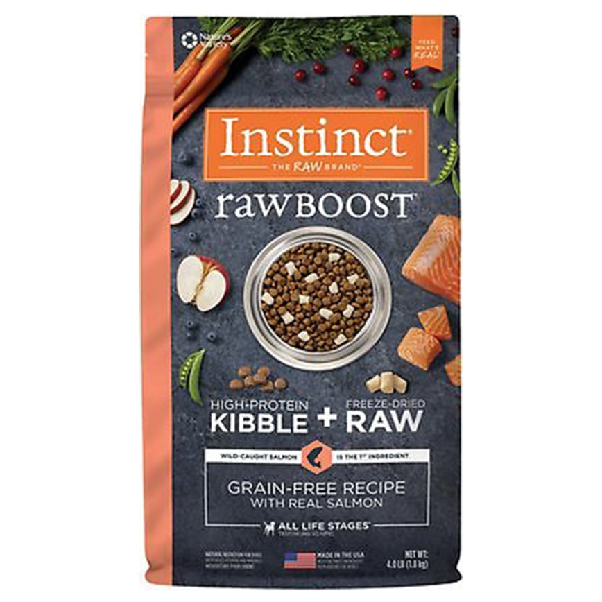 Instinct 狗糧 無穀物生肉系列 三文魚 19lb (656302) (新舊包裝隨機發貨) 圖 2