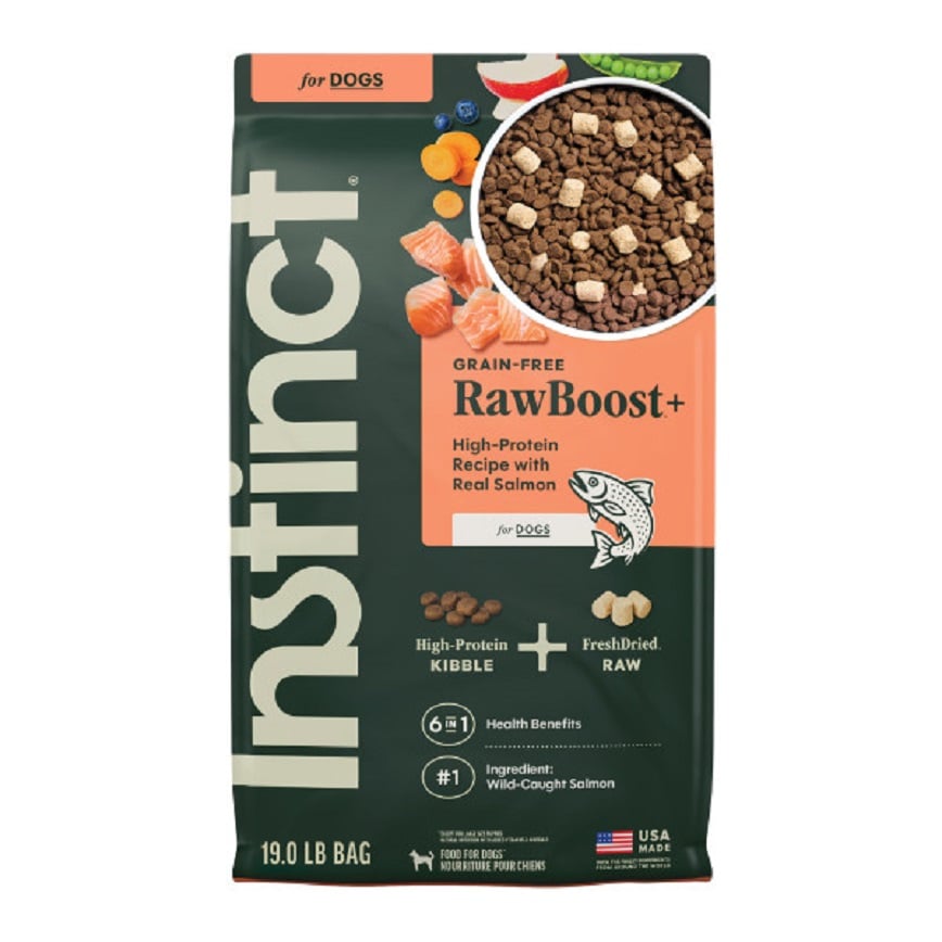 Instinct 狗糧 無穀物生肉系列 三文魚 19lb (656302) (新舊包裝隨機發貨) 圖 1