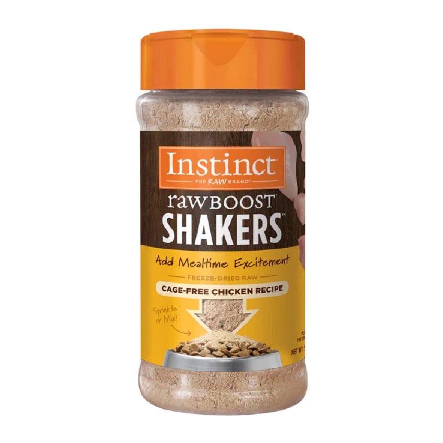 Instinct 本能 生肉shake shake粉 雞肉配方 (犬用) 5.5oz (620228) (新舊包裝隨機發貨) 圖 2