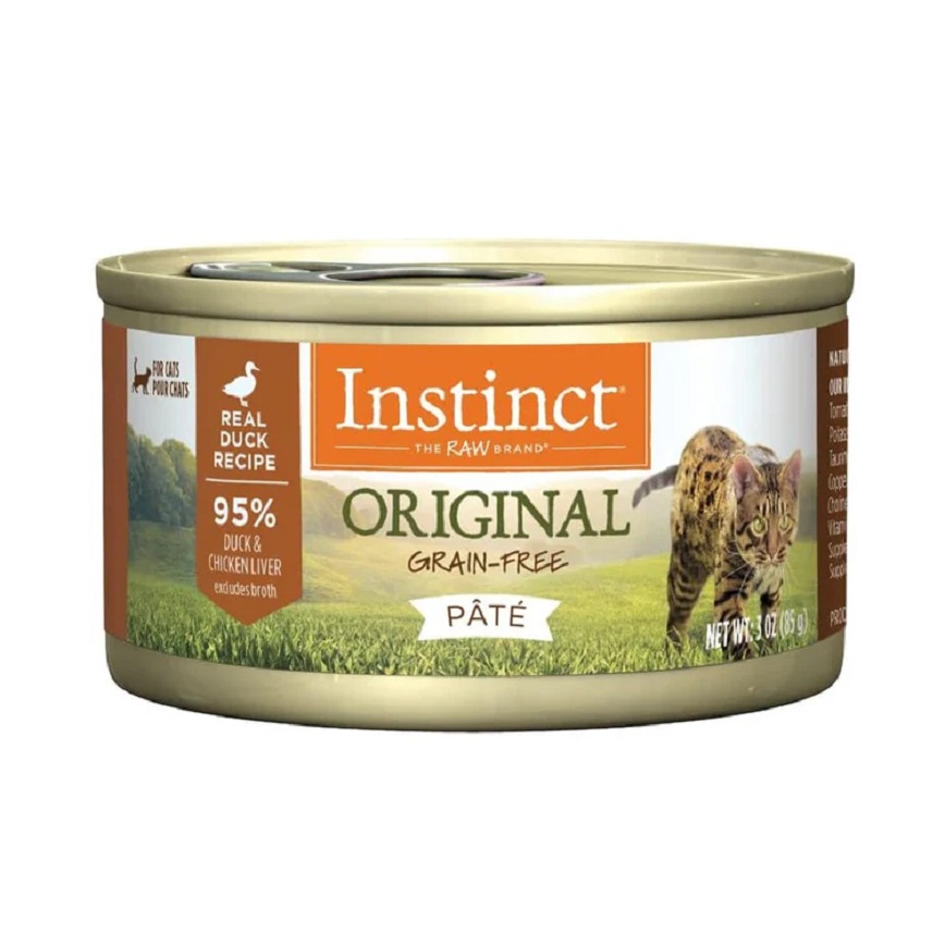 Instinct 貓罐頭 無穀物鴨肉配方 3oz (717362) (新舊包裝隨機發貨) 圖 1